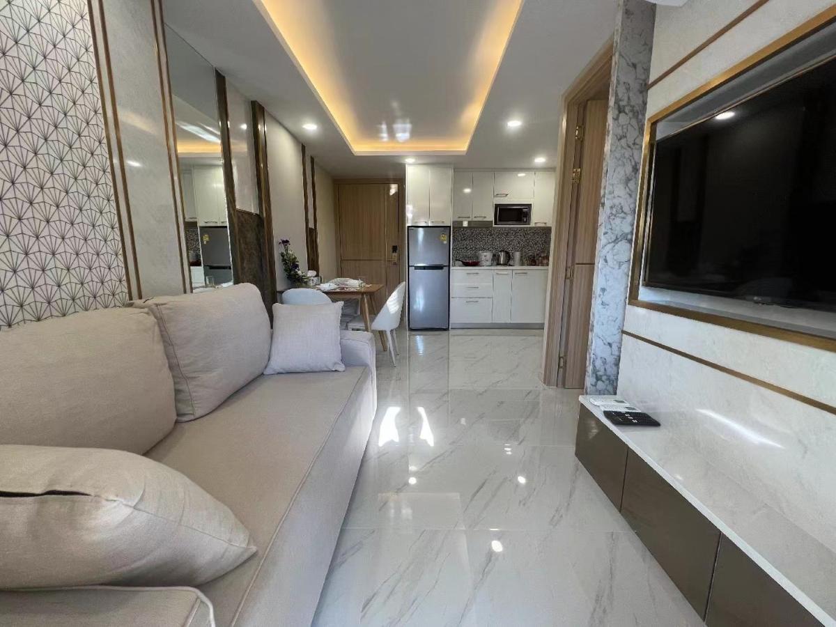 Romantic Beach Apartment芭堤雅水系高档酒店式公寓可做饭 Jomtien pláž Exteriér fotografie